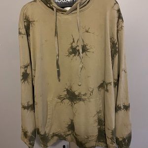 Men’s hoodie sweatshirt no boundaries camouflage two XL